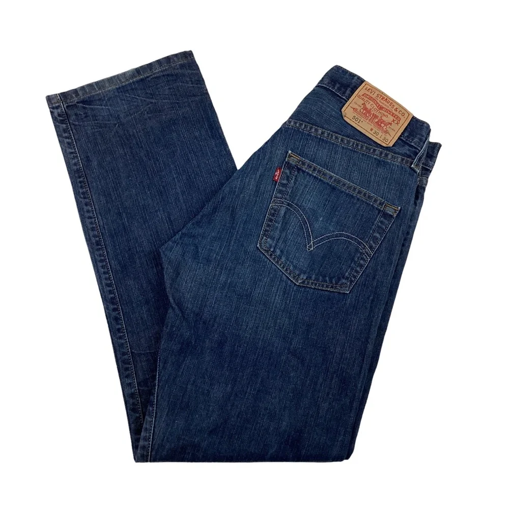 Levi’s 501 Straight Leg Button-fly Jeans